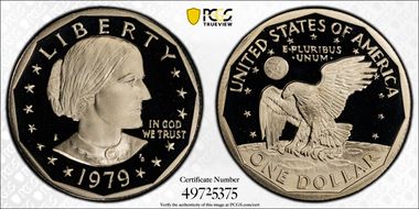 1979-S SBA$1 Type 1 PR70DCAM