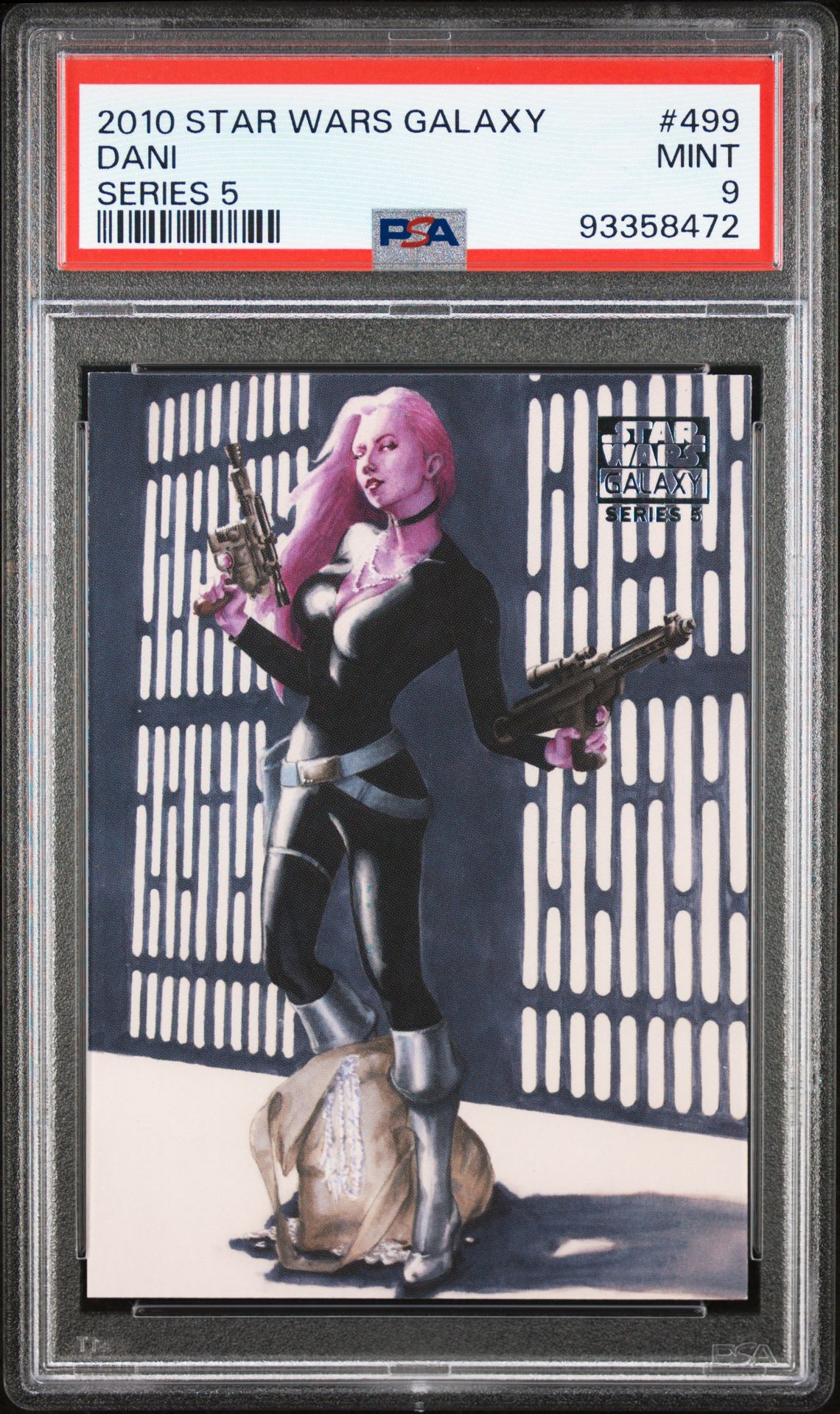 2010 Star Wars STAR WARS GALAXY SERIES 5 #499 Dani front