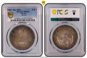 1881-Mo MH 8 R Mo66 MS63