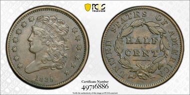 1835 1/2C C-2 XF40BN