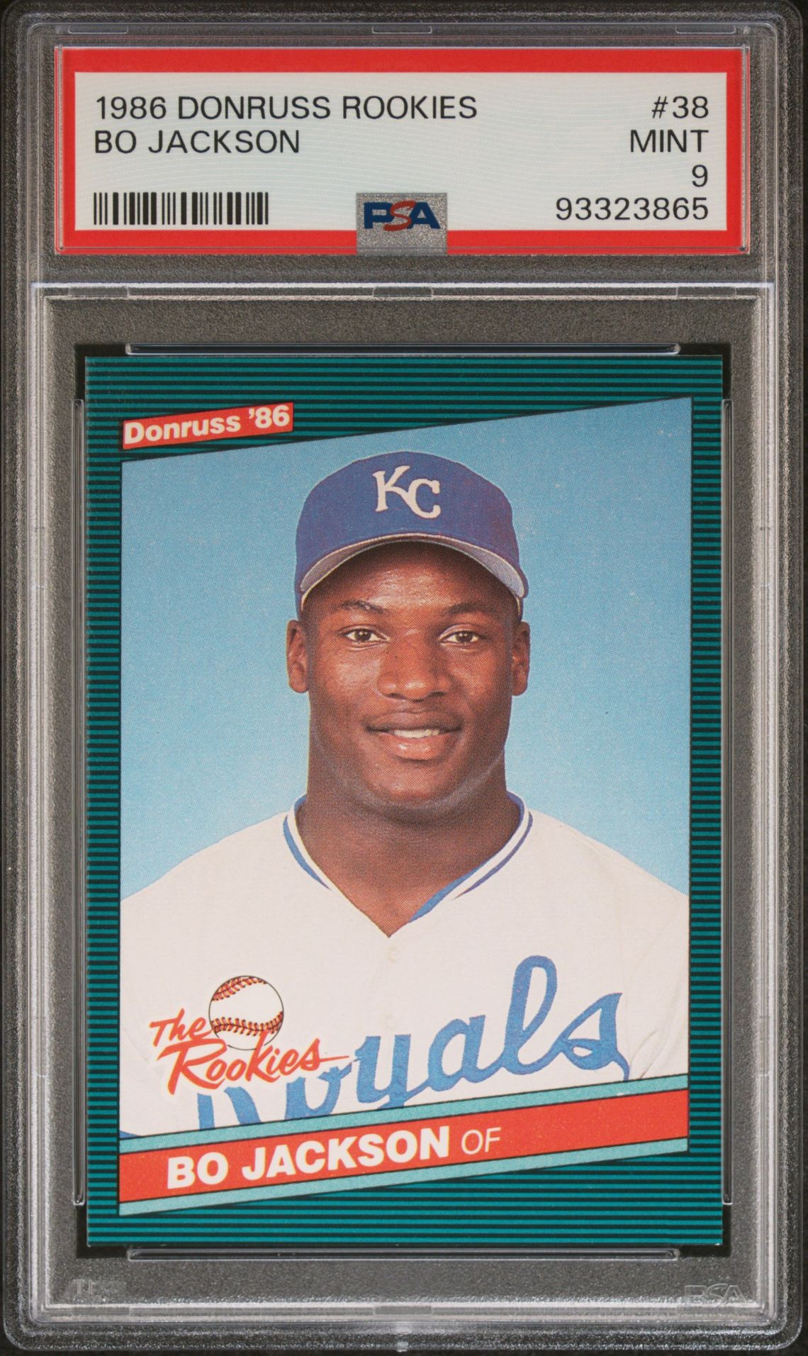 1986 Donruss DONRUSS ROOKIES #38 Bo Jackson front