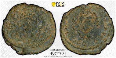 1723 Medal Betts-112 Pb Company of the Indies N1