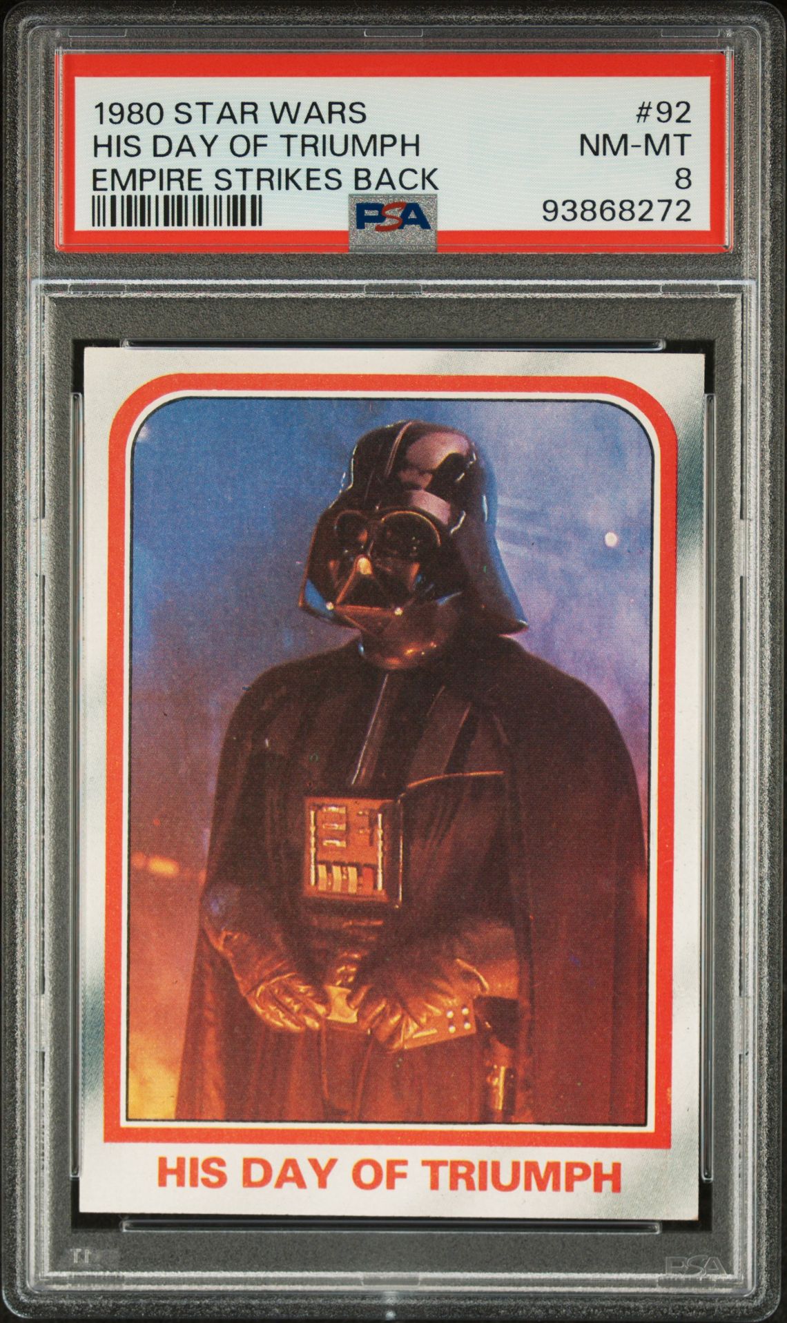 1980 Star Wars STAR WARS EMPIRE STRIKES BACK #92 His Day Of Triumph front