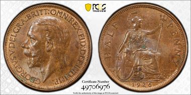 1926 1/2D S-4057 MS63BN