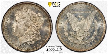 1882-CC $1 MS63
