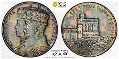 1935 Medal Eimer-2029b BHM-4249 Ag SP62