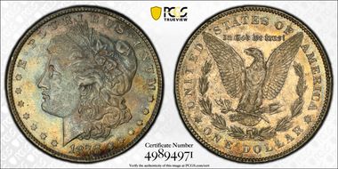 1878 7/8TF $1 Strong XF45