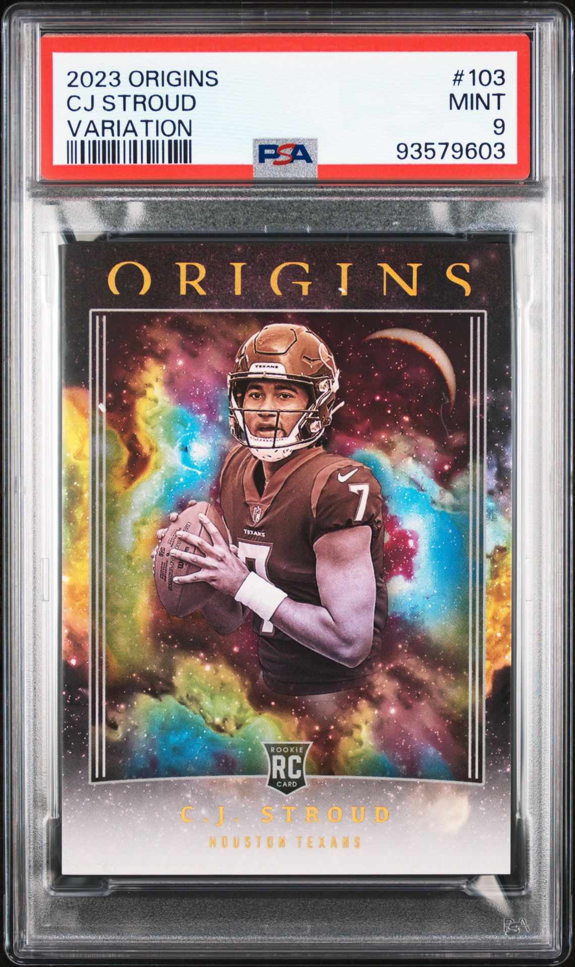 2023 Panini Origins Cj Stroud #103 (Variation) Mint 9 front