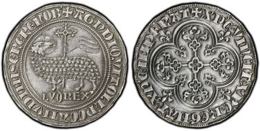 1968 Medal Louis X Agnel d'Or Ag Matte SP64