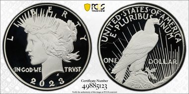 2023-S $1 Peace Dollar PR69DCAM