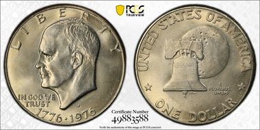 1976-D $1 Type 1 MS65