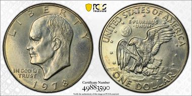 1978 $1 MS63