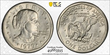 1979-P SBA$1 AU58