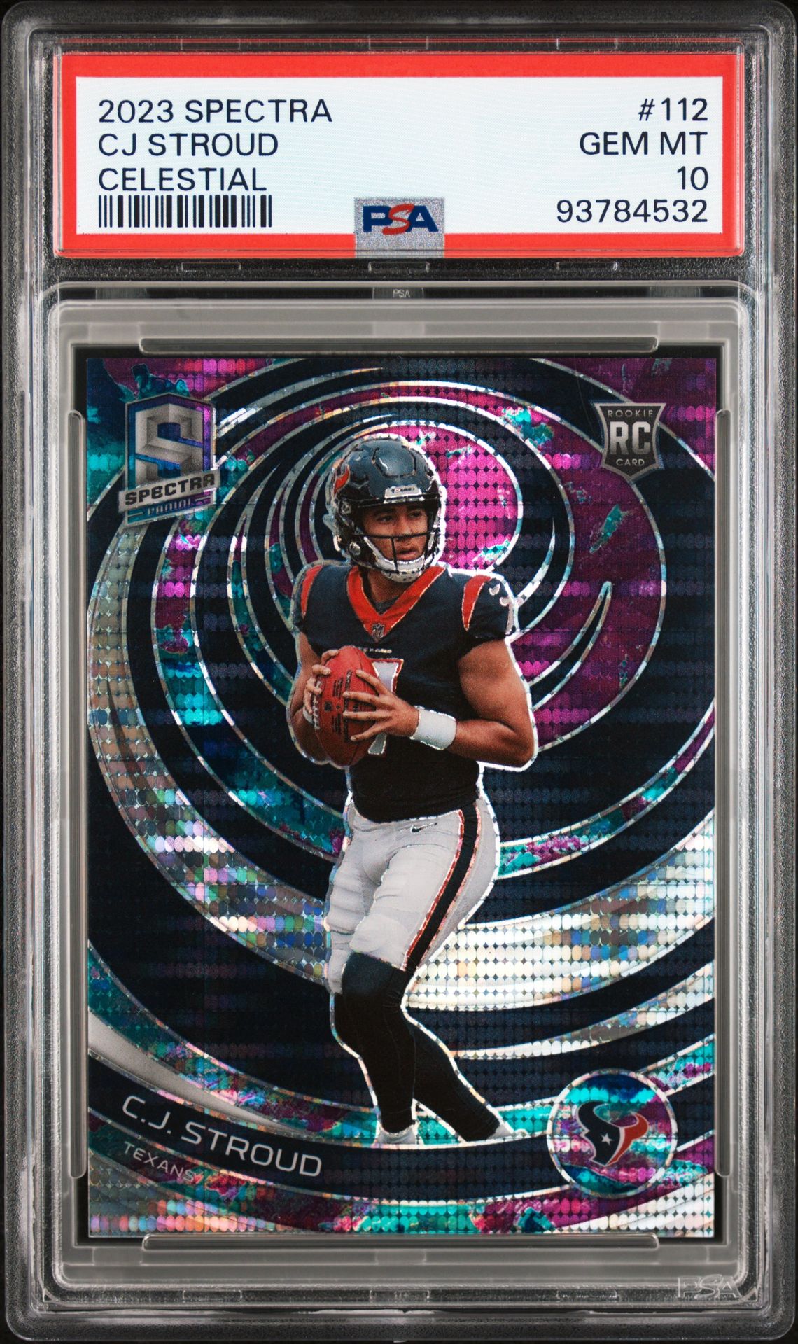 2023 Panini PANINI SPECTRA CELESTIAL #112 Cj Stroud front