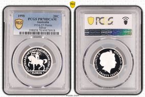 1998 20C 1934-35 Florin Silver PR70DCAM