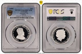 2000 20C Edward VII Silver PR69DCAM