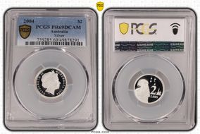 2004 $2 Silver PR69DCAM