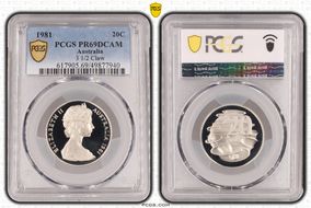 1981 20C 3 1/2 Claw PR69DCAM
