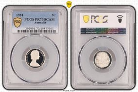 1981 5C PR70DCAM