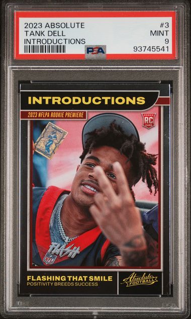 2023 Panini Absolute #3 Tank Dell front