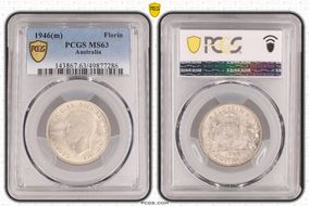 1946(m) Florin MS63