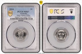 2024 5C Mary Gillick Effigy MS67