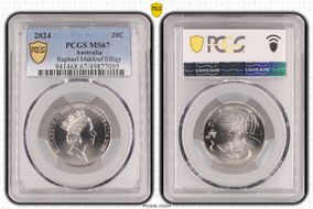 2024 20C Raphael Maklouf Effigy MS67