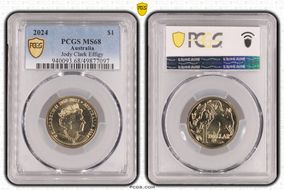 2024 $1 Jody Clark Effigy MS68