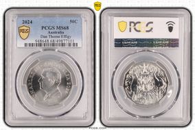 2024 50C Dan Thorne Effigy MS68