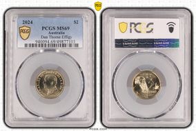2024 $2 Dan Thorne Effigy MS69