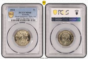 2024 $1 Plush Kangaroos - Baby Set MS68