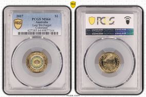 2017 $2 Lest We Forget Colorized MS64