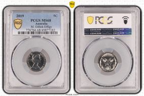 2019 5C M. Gillick Effigy MS68