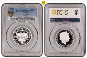 1998 20C 1927 Florin Ag PR70DCAM