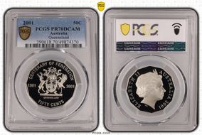 2001 50C Queensland PR70DCAM