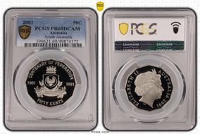 2001 50C South Australia PR69DCAM