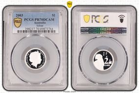 2003 $2 Ag PR70DCAM