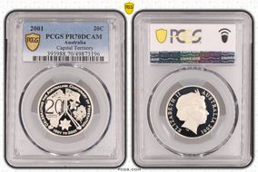 2001 20C Capital Territory PR70DCAM
