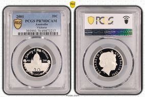 2001 20C Victoria PR70DCAM