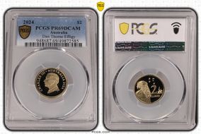 2024 $2 Dan Thorne Effigy PR69DCAM