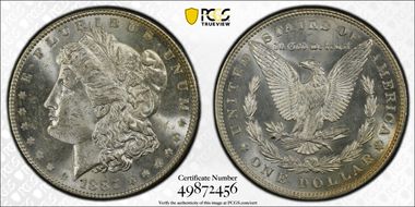 1887/6 $1 MS63