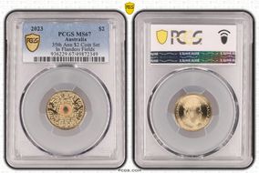 2023 $2 35th Ann $2 Coin Set Colorized In Flanders Fields MS67