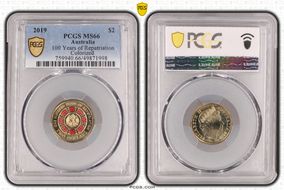 2019 $2 100 Years of Repatriation Colorized MS66