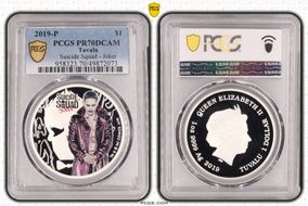 2019-P $1 Suicide Squad - Joker PR70DCAM