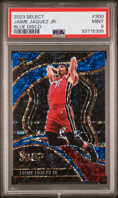2023 Panini Prizm Blue #300 Jaime Jaquez front