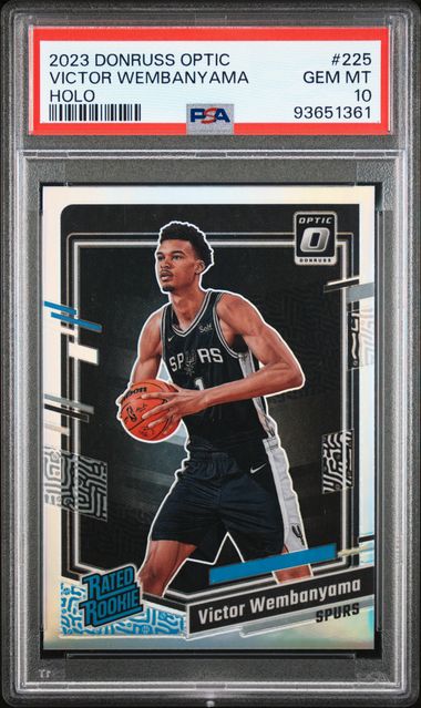 2023 Panini Donruss Optic Holo #225 Victor Wembanyama front