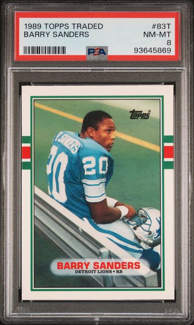 Topps Barry Sanders front