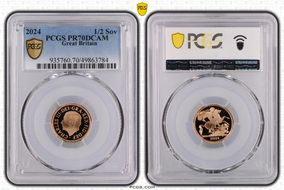 2024 1/2 Sov PR70DCAM