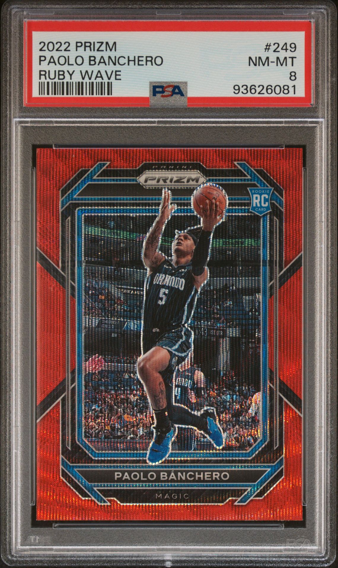 2022 Panini PANINI PRIZM Wave #249 Paolo Banchero front