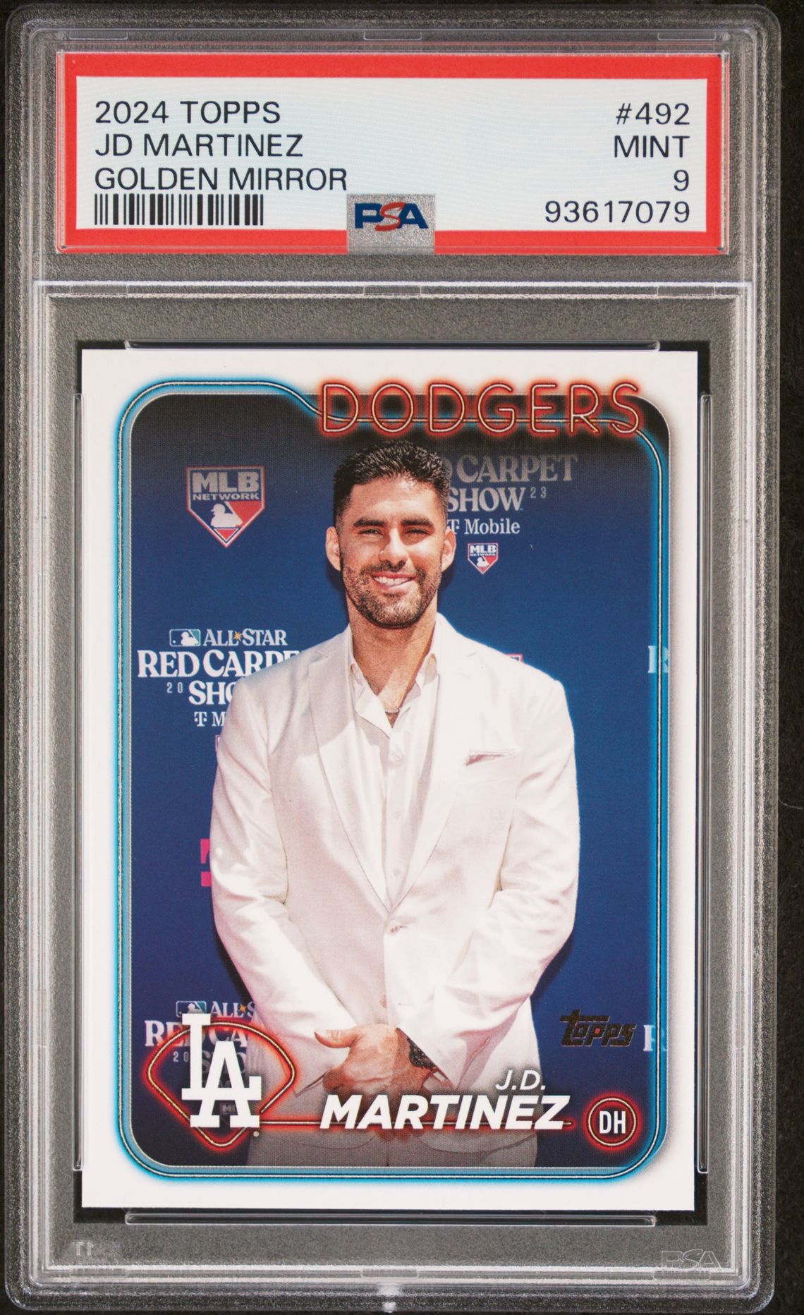 2024 Topps TOPPS GOLDEN MIRROR #492 Jd Martinez front